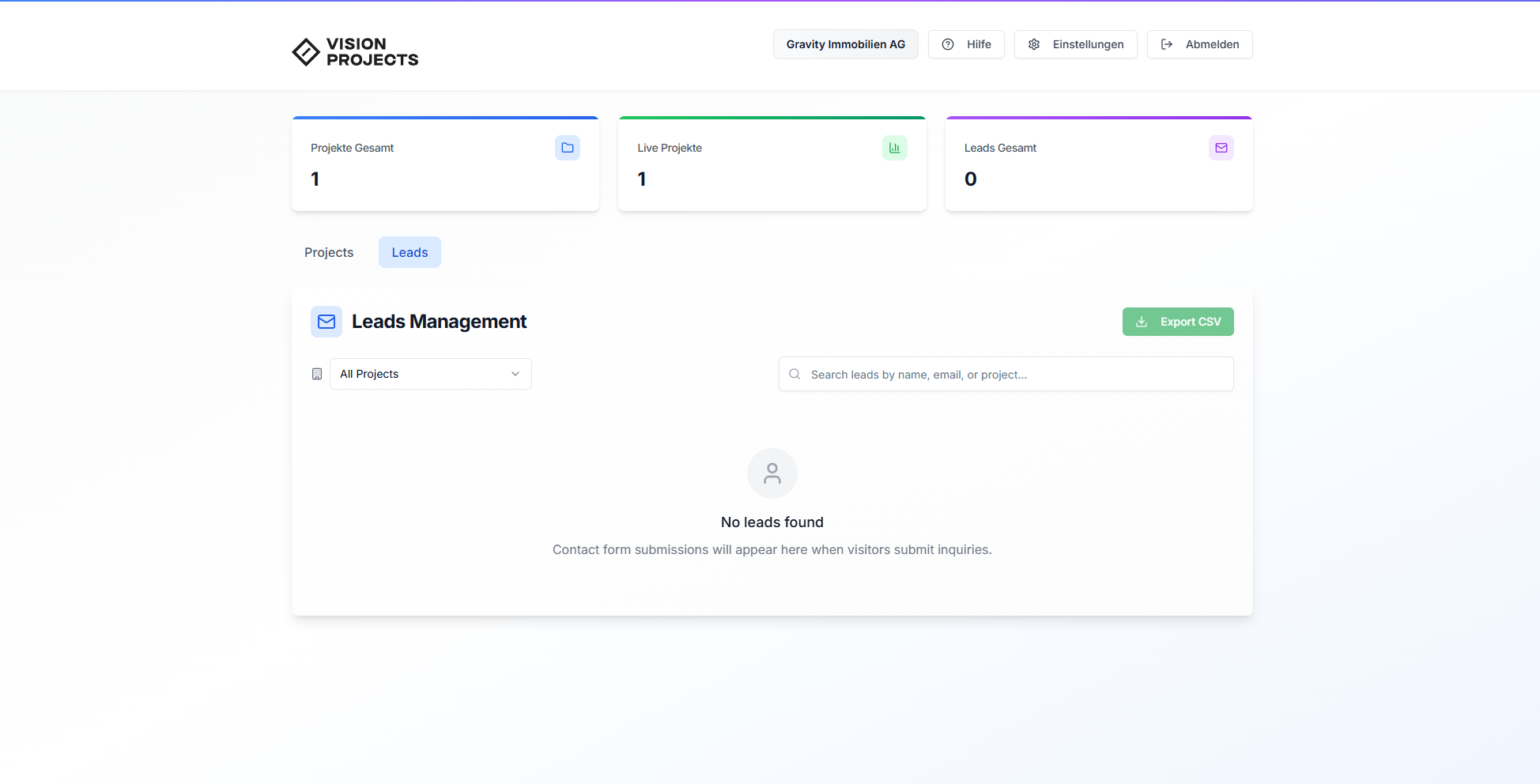 Dashboard & Analytics
