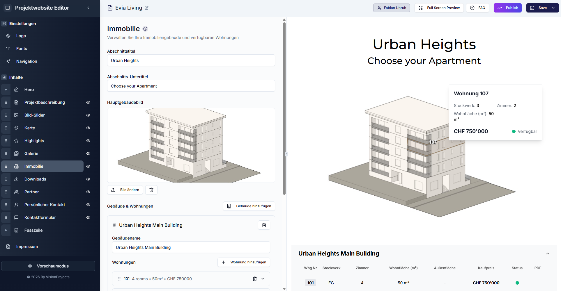 Immobilien verwalten